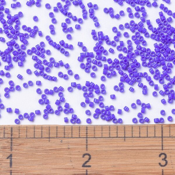 6b4f89907b714aa84f8ace9df93f1fc9 MIYUKI DB1138 Delica Beads 11/0 - Opaque Cyan Blue, 50g/bag