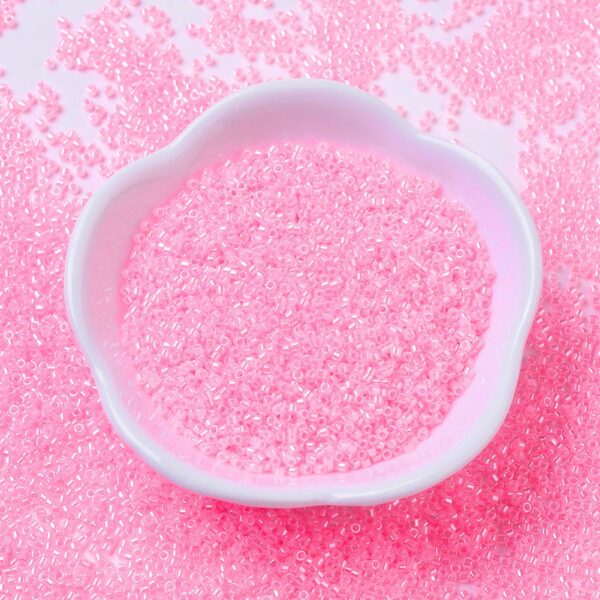 c69370630063280bf6b43910e6bfe2f0 MIYUKI DB0245 Delica Beads 11/0 - Cotton Candy Pink Ceylon Alabaster, 100g/bag