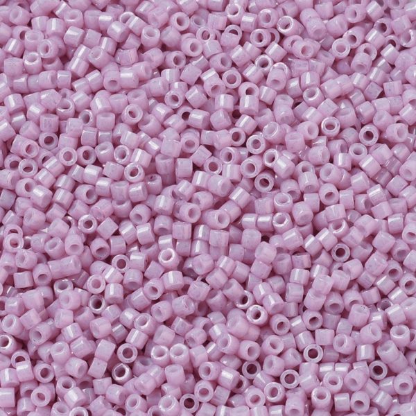 X SEED J020 DB0210 1 MIYUKI DB0210 Delica Beads 11/0 - Opaque Antique Rose Luster, about 2000pcs/10g