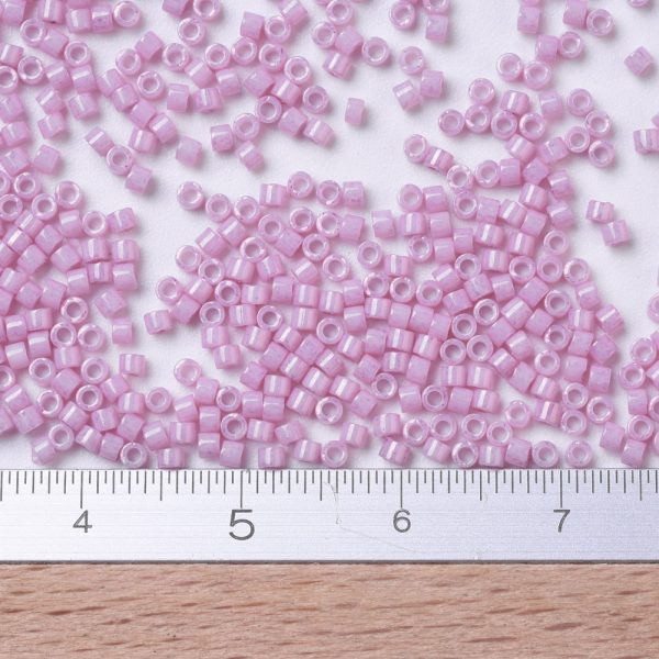 X SEED J020 DB0210 2 MIYUKI DB0210 Delica Beads 11/0 - Opaque Antique Rose Luster, about 2000pcs/10g