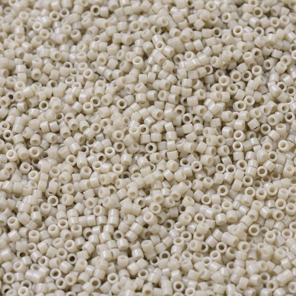 X SEED J020 DB0261 1 MIYUKI DB0261 Delica Beads 11/0 - Opaque Linen Luster, about 2000pcs/10g