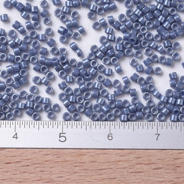 X SEED J020 DB0267 2 MIYUKI DB0267 Delica Beads 11/0 - Opaque Blueberry Luster, about 2000pcs/10g