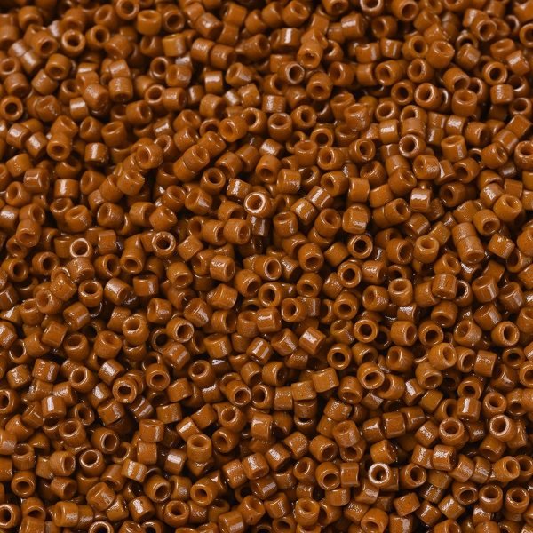 c570652dd8525e4431bc3a9dc4f0c41b MIYUKI DB2109 Delica Beads 11/0 - Duracoat Dyed Opaque Sienna, 100g/bag