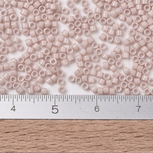d1ab0b3f2e8cb96f0c87cf94c3ce6d0e MIYUKI DB1495 Delica Beads 11/0 - Opaque Pink Champagne, 100g/bag