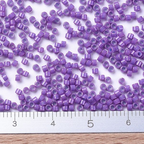 eb92b7e27785c728a4aaaa4cd0e72a0c MIYUKI DB0660 Delica Beads 11/0 - Dyed Opaque Dark Orchid, 100g/bag