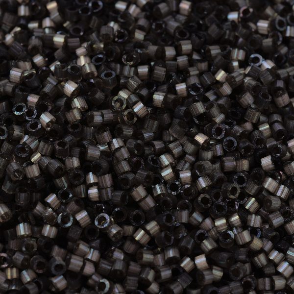X SEED J020 DB1818 1 MIYUKI DB1818 Delica Beads 11/0 - Dyed Rustic Gray Silk Satin, 10g/bag