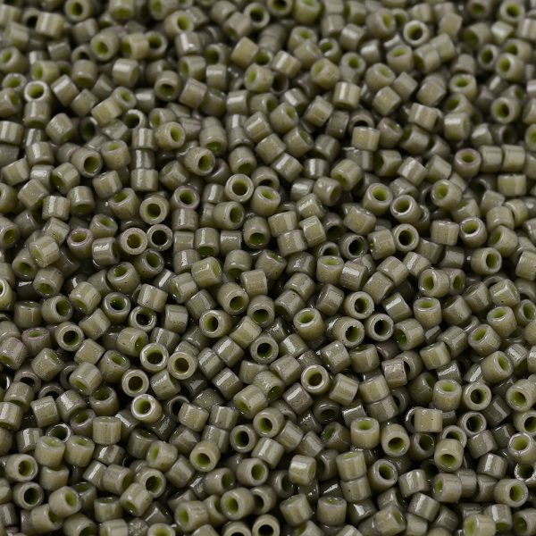 SEED JP0008 DB2365 1 0 DB2365 Duracoat Opaque Dyed Taupe MIYUKI Delica Beads 11/0, 50g/bag