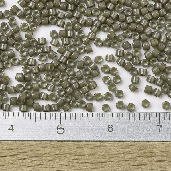 SEED JP0008 DB2365 2 0 DB2365 Duracoat Opaque Dyed Taupe MIYUKI Delica Beads 11/0, 100g/bag