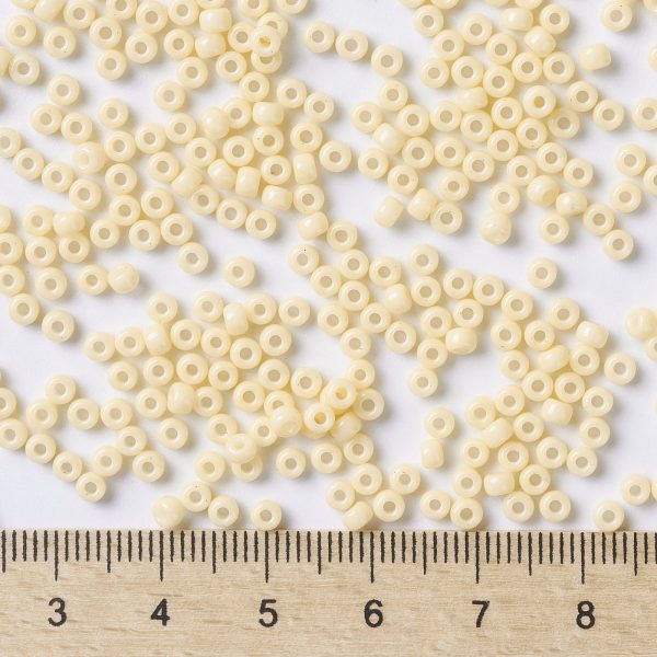 SEED JP0009 RR3325 2 RR3325 Opaque Moccasin MIYUKI Round Rocailles Beads 8/0 (8-3325), 3mm, Hole: 1mm, 10g/tube