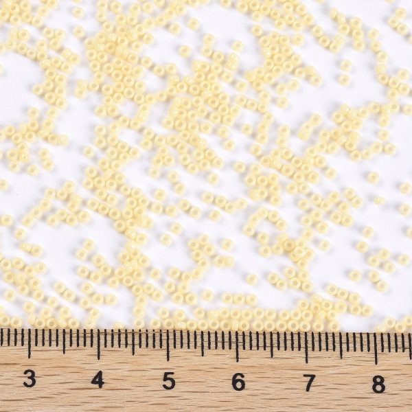 SEED JP0010 RR3325 2 RR3325 Opaque Moccasin MIYUKI Round Rocailles Beads 15/0 (15-3325), 1.5mm, Hole: 0.7mm; about 5555pcs/tube, 10g/tube