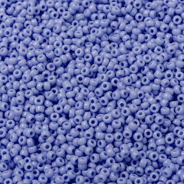 SEED X0055 RR0494 1 RR494 Opaque Agate Blue MIYUKI Round Rocailles Beads 8/0 (8-494), 50g/bag