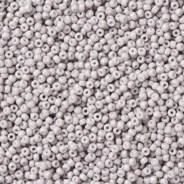 SEED X0055 RR3330 1 RR3330 Opaque Light Smoke MIYUKI Round Rocailles Beads 8/0 (8-3330), 3mm, Hole: 1mm; about 4333pcs/50g