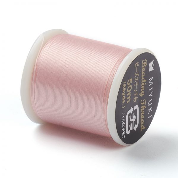 NWIR B001 14 1 Miyuki Pink #14 Beading Nylon Thread B 330 DTEX 50 meters (54.6 yards)