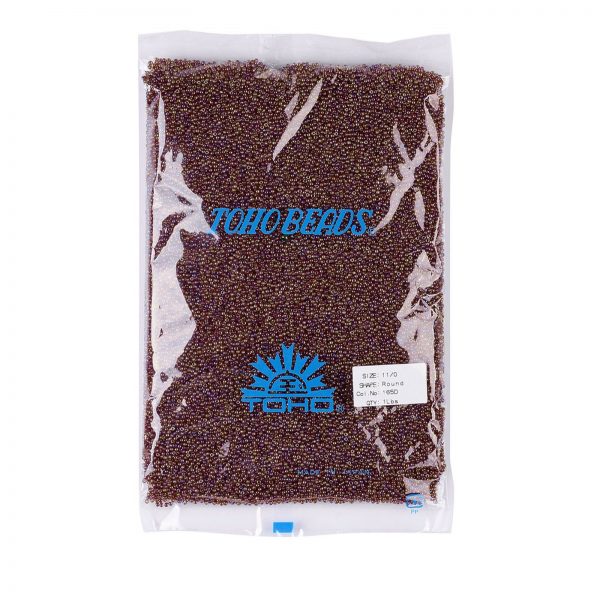 SEED TR11 0165D 4 TOHO #165D 11/0 Transparent AB Ruby Hyacint Round Seed Beads, 450g/bag