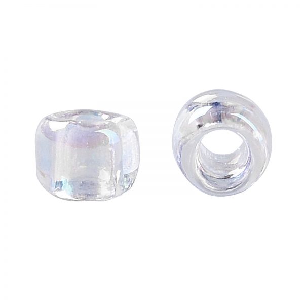 SEED TR15 0161 2 TOHO #161 15/0 Transparent AB Crystal Round Seed Beads, 450g/bag