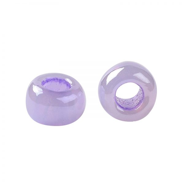 X SEED TR08 0916 2 TOHO #916 8/0 Lavender Ceylon Pearl Round Seed Beads, 450g/bag