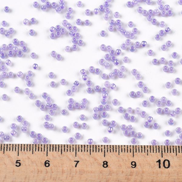 X SEED TR11 0916 3 TOHO #916 11/0 Lavender Ceylon Pearl Round Seed Beads, 450g/bag