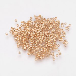 Light Gold Spacer Beads