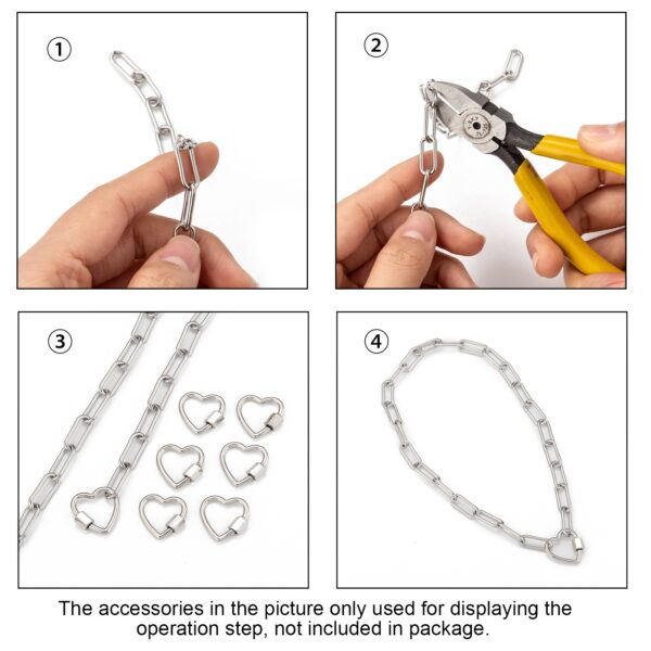Micro Pave Heart Screw Clasp