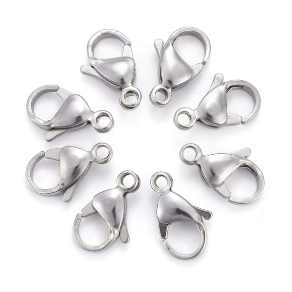 Silver Lobster Clasps