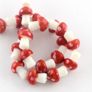 Mushroom Spacer Beads
